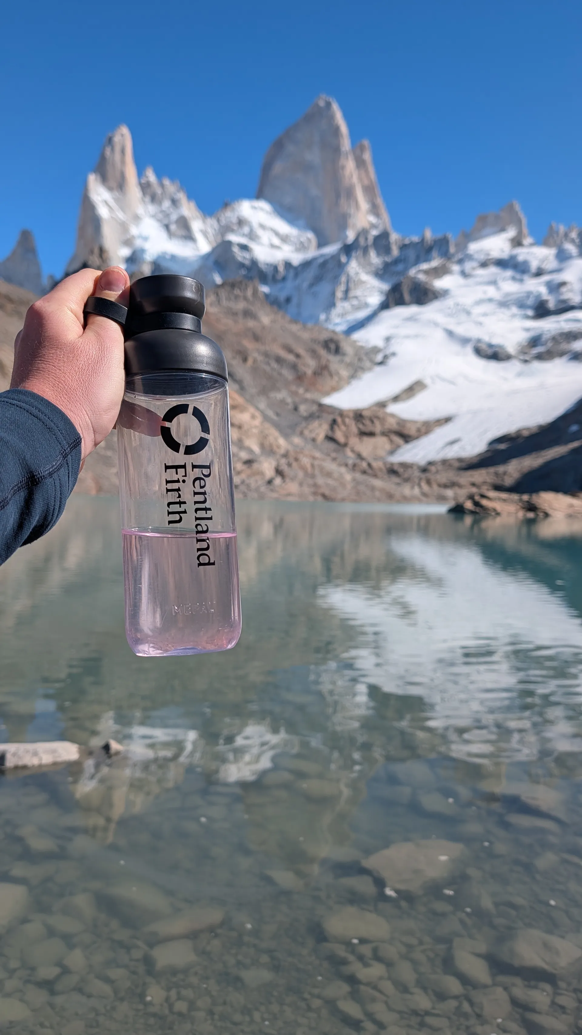 Pentland Bottle in the Andes